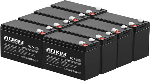 Miniatura 12 de Batería de repuesto de 12 V 7 Ah 6fm7 Batería de plomo ácido sellada recargable SLA AGM fuente de alimentación sin mantenimiento, tamaño 5.94 x 2.56
