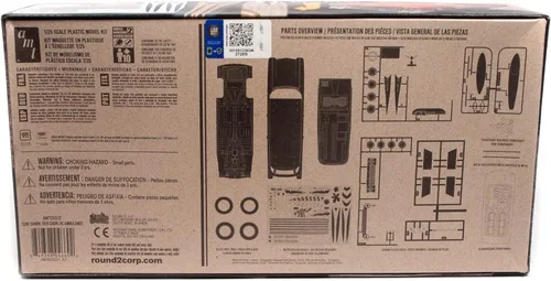 Miniatura 5 de Skill 2 Model Kit 1959 Cadillac Ambulance Surf Shark Escala 1/25 Modelos por AMT