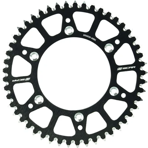 Miniatura 3 de SCAR Piñón trasero de aleación de aluminio compatible con KTM SX SXF EXC EXCF XC XCW XCF XCFW 125 150 250 300 350 450 500 93-26 HUSQVARNA TC FC TX