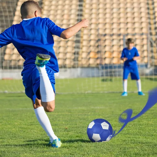 Miniatura 6 de Curve - Balón de fútbol tamaño 4, pelotas suaves para exteriores e interiores, pelota de fútbol tamaño 4 para niños y niñas
