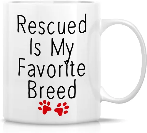 Miniatura 107 de Retreez - Taza divertida con texto en inglés "Funny Cute Golden Retriever Don't Stop Retrievin' Dog Lover", 325 ml, tazas de café de cerámica