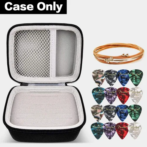 Miniatura 2 de PAIYULE Funda para púas de guitarra para guardabarros/para Dunlop/para D'Addario/para Jim Dunlop/para ChromaCast/para UNLP MUSICAL INSTRUMENT