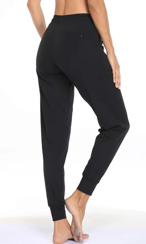 Miniatura 81 de Oalka - Pantalones deportivos para mujer, con cintura alta y bolsillos, para hacer deporte, yoga y entrenar