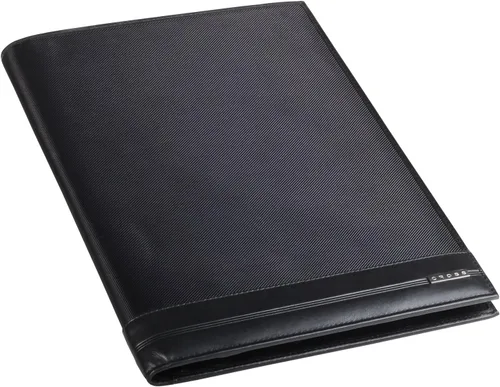 Miniatura 3 de Cross Carpeta de nailon y cuero genuino para portafolio, organizador de documentos tamaño A4 y tarjetero de presentación/soporte para bolígrafo