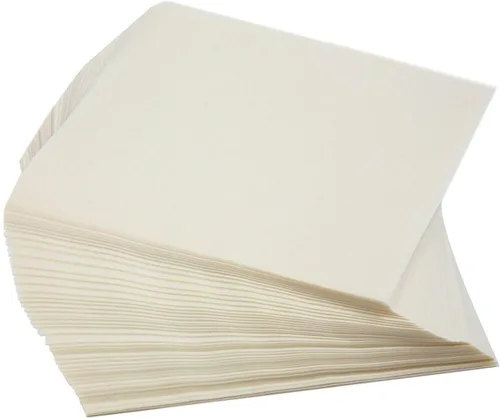 Miniatura 6 de Hojas de papel encerado retorcidas para alimentos (100) – Envolturas de caramelo rectangulares antiadherentes – Papel de pastelería semitranslúcido