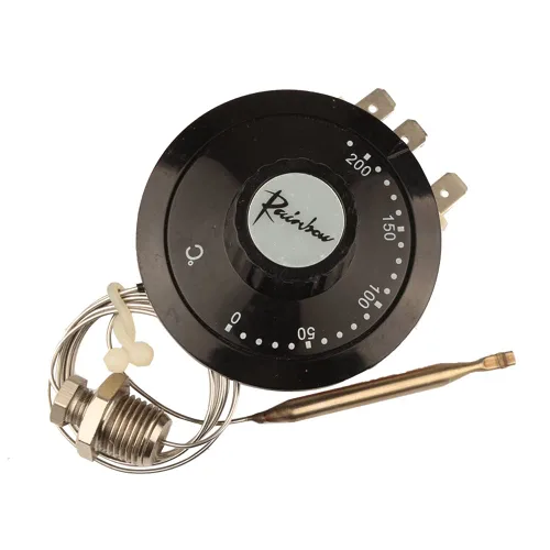 Miniatura 2 de TS-200SB-C Corea Termostato Arco Iris Con Tornillo 50-200 Celsius Tres Pies Templado Interruptor 3 Pin Controlador de Temperatura NC