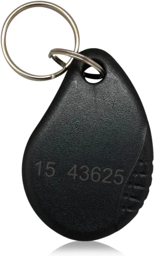 Miniatura 2 de 25 – 26 bits H10301 125 KHz Proximidad Black Leaf Fobs Wiegand T5577 chip. Compatible con 1386 1326 7610 1586 1391 y 1346. Funciona con casi todos