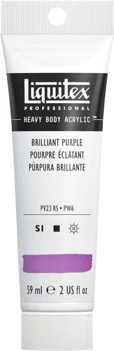 Miniatura 103 de Liquitex Pintura Acrílica Profesional de Cuerpo Pesado, Tubo de 2 oz (59ml), Rojo Fluorescente
