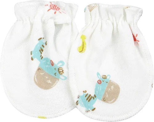 Miniatura 7 de Guantes de algodón para recién nacido guantes de algodón para bebés y niñas