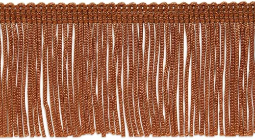 Miniatura 47 de Trims By The Yard Borde de flecos de cadena de 2 pulgadas, borde decorativo de flecos de poliéster, flecos versátiles para disfraces, uniformes