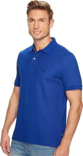 Miniatura 167 de Nautica playera polo clásica de mangas cortas, color sólido, para hombre