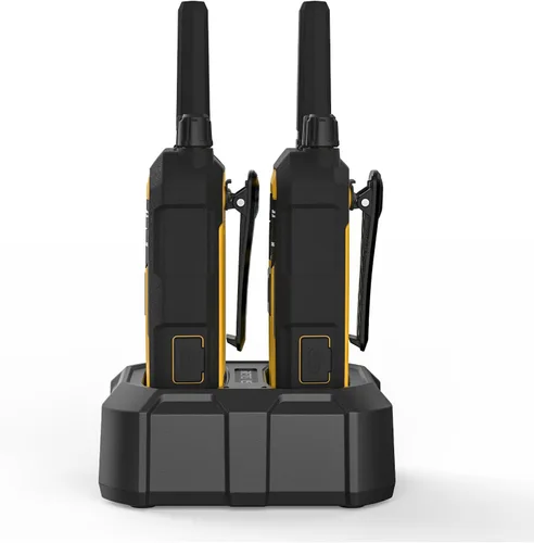 Miniatura 13 de Retevis RB48 Walkie Talkies Impermeables, Radio Bidireccional de Alta Resistencia, Triple Prueba Avanzada, Llamada por Vibración, USB-C, SOS