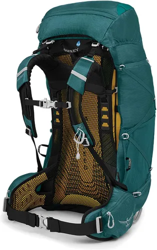 Miniatura 2 de Osprey Eja 48 Mochila de Senderismo Ultraligera para Mujer Verde azulado profundo