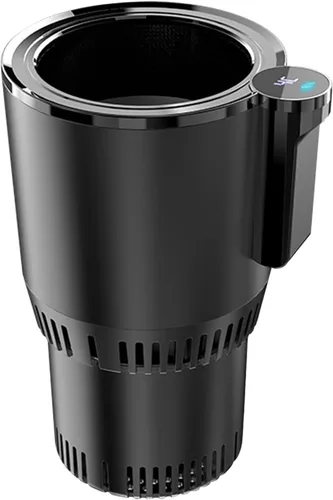 Miniatura 2 de Enfriador y calentador inteligente 2 en 1 para vasos de automóvil, taza inteligente para automóvil con pantalla LED de temperatura y control táctil