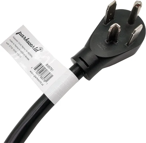 Miniatura 2 de Parkworld 885781 Secador 14-30P a soldador 6-50R Cable adaptador de soldador 30A 250V