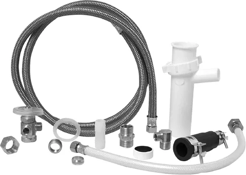 Miniatura 8 de PlumbCraft Kit Completo de Instalación de Triturador de Basura de 1.5 pulg. DE Diámetro Exterior Blanco 7027450, Tubos de Drenaje de Fregadero