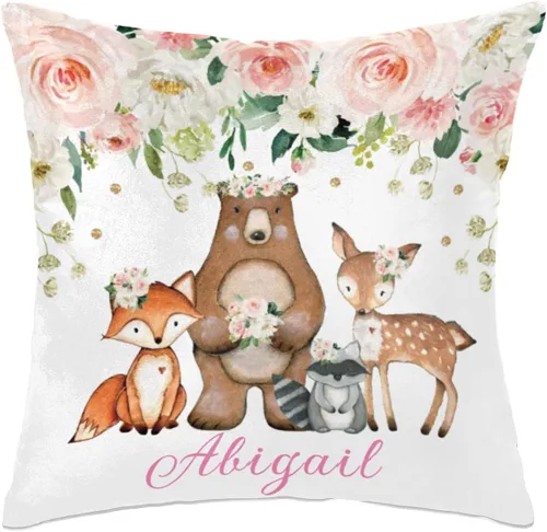 Miniatura 15 de Funda de almohada personalizada con nombre de bebé para bebé, niño y niña, almohada personalizada con nombre, almohada personalizada para sofá