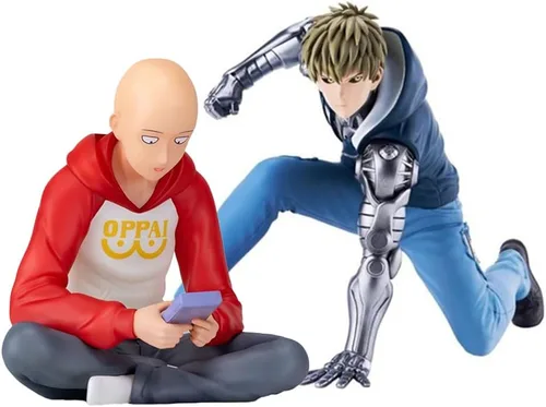 Miniatura 12 de QAHEART Figuras de Genos - Figuras de anime Saitam, estatuas ultra móviles con piezas intercambiables, adornos de figura de acción de anime de 5.9