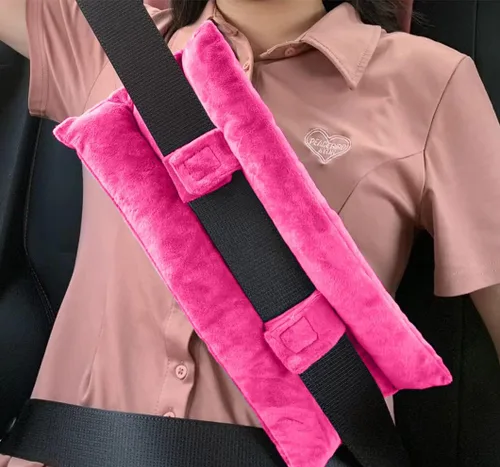Miniatura 6 de Almohada para cinturón de seguridad para mastectomía poscirugía, cojín de apoyo para recuperación de cirugía cardíaca para puerto de quimioterapia