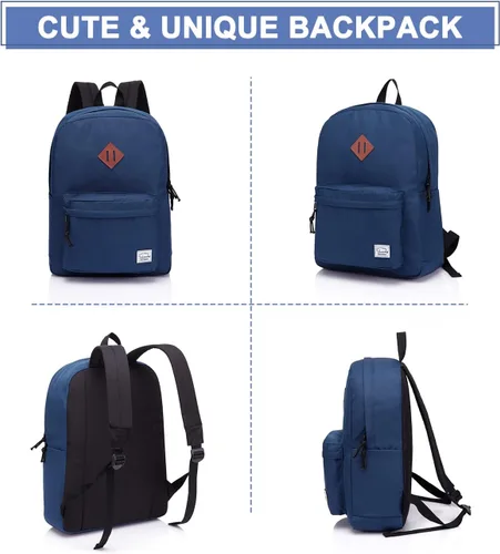 Miniatura 5 de Mochila ligera Vaschy, de 5.28 galones, impermeable, plegable para deportes como senderismo, Azul, M