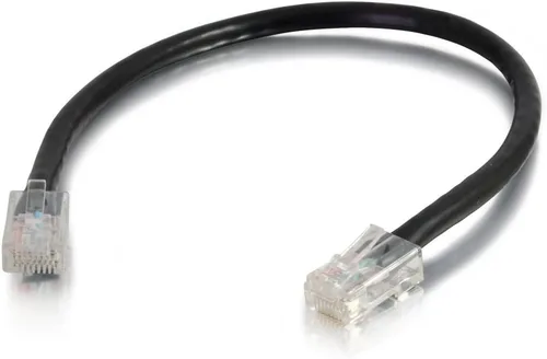 Miniatura 40 de C2G 24494 Cable cruzado Cat5e - Cable de conexión de red sin blindaje sin arranque, naranja (3 pies, 3.0 ft)