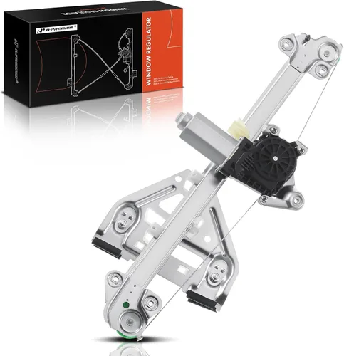 A-Premium - Regulador de ventana eléctrica con motor compatible con Cadillac CTS 2003-2007 Sedan, lado del pasajero trasero derecho