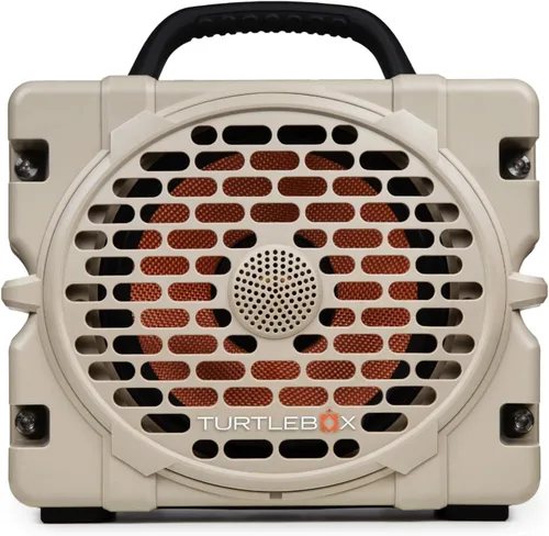 Turtlebox Grande: ¡Alto! Altavoz Bluetooth 5.4 portátil para exteriores | Resistente, resistente al agua, ultraportátil | Reproduce hasta 126db,