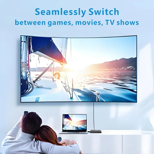 Miniatura 3 de 8K HDMI Switch 3 en 1 Salida 4K @120Hz HDMI Switcher Soporte HDR10+, Dolby Vision, Dolby Atmos, VRR, ALLM, CEC