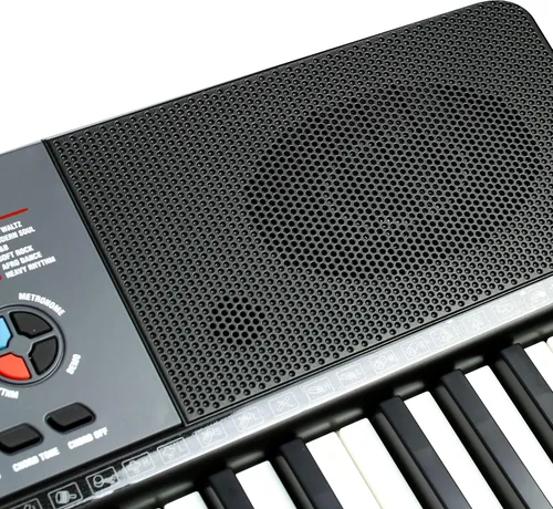 Miniatura 3 de RockJam - Piano de teclado de 61 teclas con flexión de tono, fuente de alimentación, soporte para partituras, calcomanías para notas de piano
