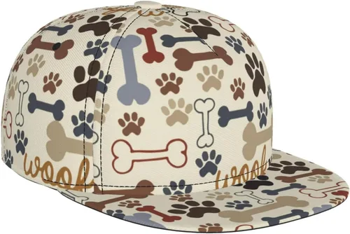 Miniatura 29 de Cartoon Animal Baseball Cap for Men Women Classic Snapback Hip Hop Flat Bill Brim Adjustable Visor Beach Trucker Hat
