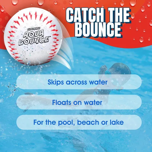 Miniatura 5 de Activ Life Ultimate - Paquete de 2 pelotas de salto de agua más grandes de 3 pulgadas, pelotas rebotadoras para diversión en la piscina y la playa