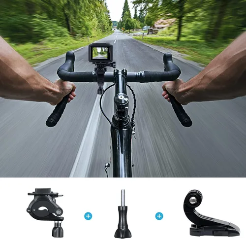 Miniatura 2 de AKASO Kit de bicicleta de acción compatible con EK7000/EK7000 Pro/Brave 4/Brave 4 Pro/Brave 7 LE/Brave 7/Brave 8/V50X/V50 Pro/V50 Elite/GoPro Hero