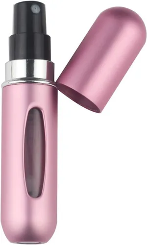 Miniatura 5 de MuOu - Paquete de 3 botellas atomizadoras de perfume, recargables, de 5 ml, multicolor, para viajes y salidas