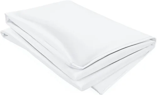 Miniatura 5 de Bargoose Home Textiles - Protector de almohada, funda de almohada impermeable con cremallera (individual, blanco, King)