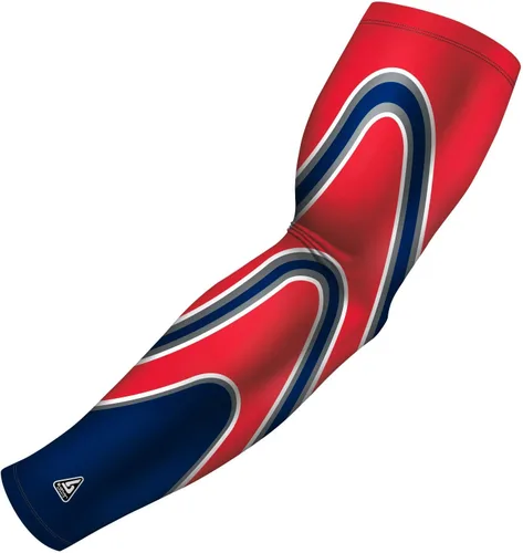 Miniatura 35 de B-Driven Sports Sleeve Pro-Fit - Manga de compresión para hombres y mujeres - Manga de brazo de baloncesto y voleibol - Individual Galaxia