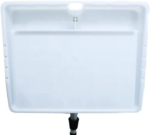 Miniatura 5 de Pactrade Marine Tabla de cortar de cebo para barco, mesa ajustable de filete de limpieza de peces con compartimentos, ranuras para cuchillos