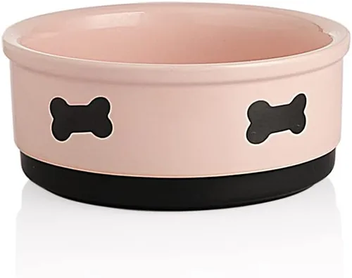 Miniatura 38 de Sweejar Cuencos de Cerámica para Perros, Plato de Comida para Perros Pequeños y Gatos, Cuenco de Porcelana Resistente para Mascotas para Comida