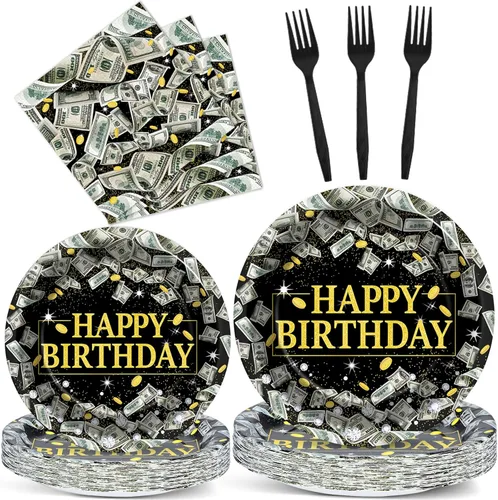 Miniatura 21 de gisgfim 96 piezas de suministros para fiesta de cumpleaños con tema de animales de granja, vajilla de granero, primer cumpleaños, platos de papel