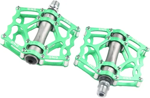 Miniatura 4 de BESPORTBLE 1 par de pedales de bicicleta MTB Pedales Zapatos de bicicleta Tacos Ciclo Clips de bicicleta Pedales de bicicleta con correas aleación