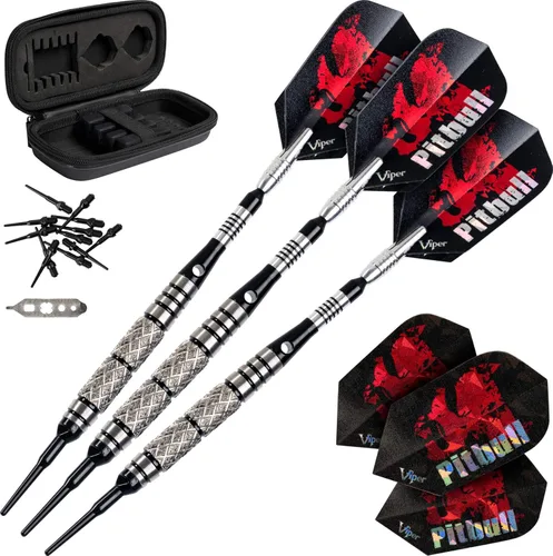 Miniatura 8 de Viper Pitbull 90% Tungsteno Dardos de Punta Suave, 18 Gramos