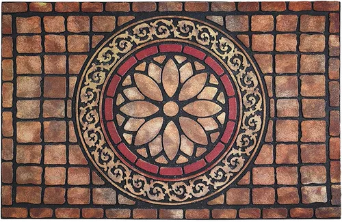 CHICHIC - Alfombra de entrada rectangular grande de 24 x 36 pulgadas, alfombra de entrada para áreas de alto tráfico, alfombra para puerta delantera