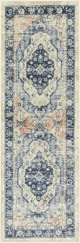 Miniatura 9 de Maples Rugs Caprice - Alfombra antideslizante para sala de estar y dormitorio, estilo bohemio, patrón medallón [fabricada en Estados Unidos]