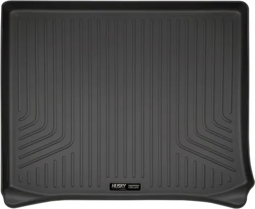 Miniatura 9 de Husky Liners - Tapetes para piso Weatherbeater Compatibles con Jeep Cherokee 2015 - 2023 Delantero y segunda fila, 3 piezas, negro - 99091