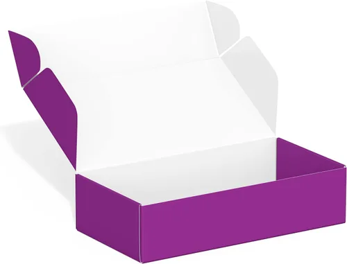 Miniatura 17 de Paquete de 50 cajas de envío pequeñas de cartón, cajas de estraza, cajas de regalo (4 x 6 x 2 pulgadas, color blanco)