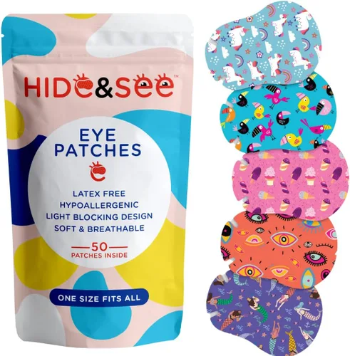 Miniatura 13 de Parches adhesivos para el cuidado de la piel de los niños (Explorer) - Parche para ojos de bebé para tratamiento de ojos perezosos - Parches