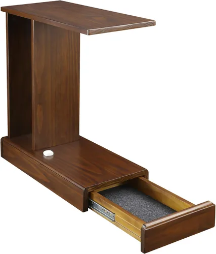 Miniatura 4 de Casual Home Monroe Cajón de mesa C, muebles de ocultación, moca, 22.75 x 10 x 24 pulgadas
