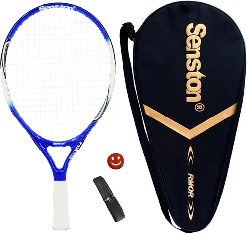 Senston Raqueta de Tenis Junior para Niños de 19" 23" 25" para Niños Niñas Chicos Chicas Raquetas de Tenis con Funda de Raqueta