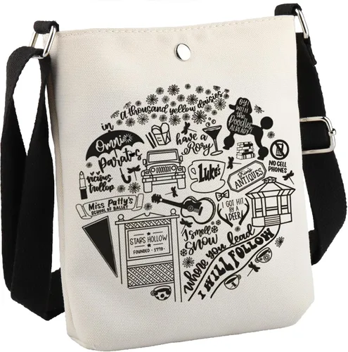 Miniatura 7 de GJTIM Bolsas de mano inspiradas en programas de televisión, regalos para fanáticos de los programas de televisión, mercancía para hombres y mujeres