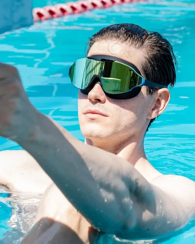 Miniatura 5 de Seasprint - Gafas de natación antivaho de gran angular