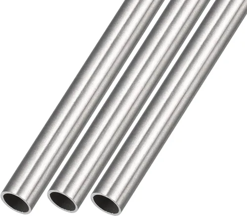 Miniatura 12 de METALLIXITY Tubo de acero inoxidable 304 (0.512 in de diámetro exterior x 0.020 in de pared T x 11.811 in de largo), 3 piezas, tubo recto